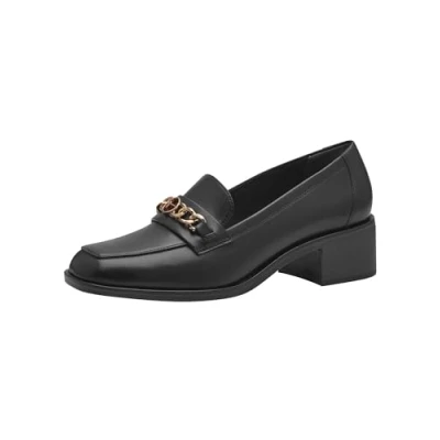 Image of Tamaris Women&#039;s 1 24318 43 Loafer, Black, 4 UK