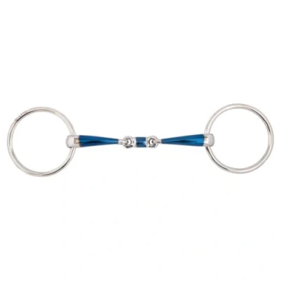Image of BR double jointed snaffle Sweet Iron 14 mm