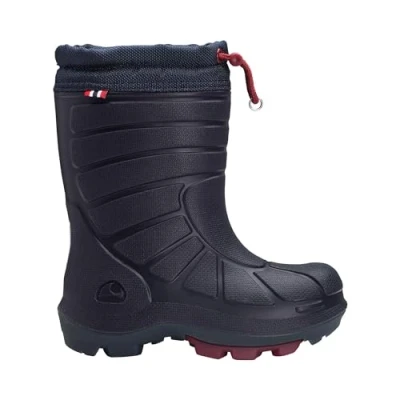Image of Viking Unisex Kid&#039;s Extreme Warm Snow Boot, Navy Dark Red, 10 UK