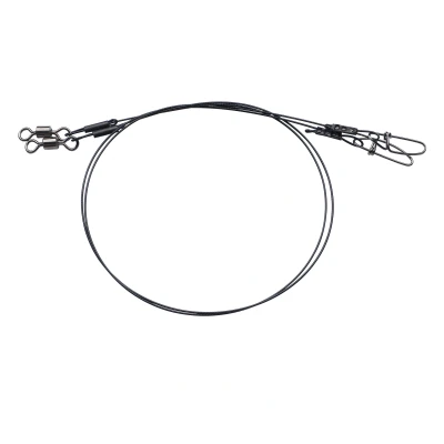 Image of Berkley Fusion19™ Steal Pike Leaders (2 pcs) 80lb 40cm Predator rig