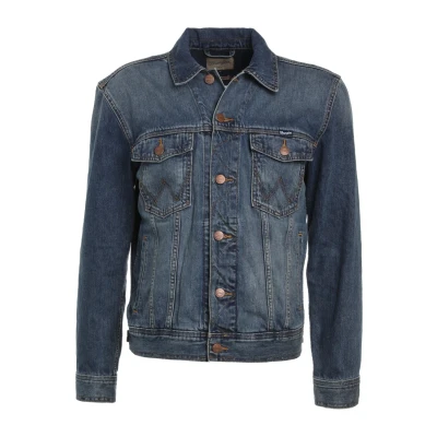 Image of Wrangler Men&#039;s Classic Jacket, Mid Stone, 4XL