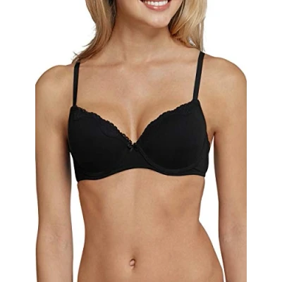 Image of Schiesser Underwired bra, Women&#039;s, Size: 32A, Schwarz