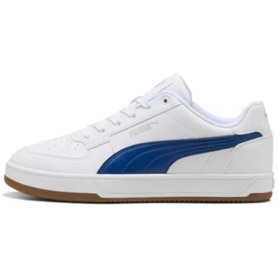 Image of Puma Caven Unisex Trainers, Size: 12, White/clyde royal shoes
