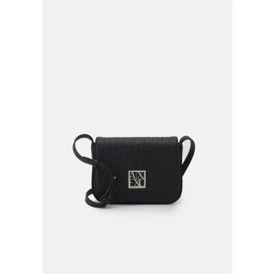 Image of Armani Exchange Liz Small Shoulder Strap, Women’s Bag, Black (Nero Black), 14x8x20 cm (B x H T), centimeters T)