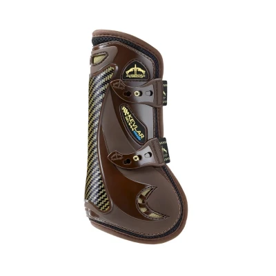 Image of Veredus Tendon Boots Kevlar Gel Vento Front Brown L