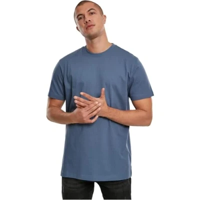 Image of Urban Classics Basic TEE Tshirt, Men&#039;s, Size: Small, Vintageblue