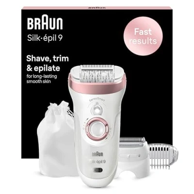Image of Braun Silk épil 9 720 Epilator, Rose Gold White