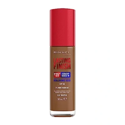 Image of Rimmel Lasting Finish 35Hr Foundation 30ml (Various Shades) 530 Truffle