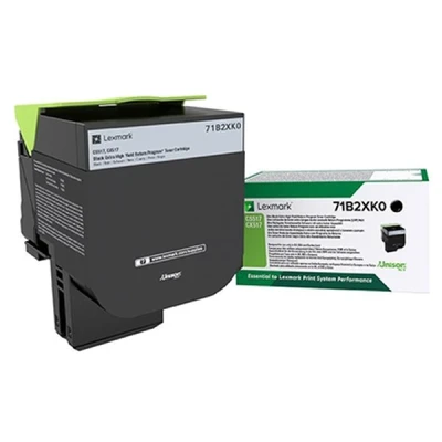 Image of CX517de Lexmark 71B2XK0 extra high capacity black toner (original Lexmark)