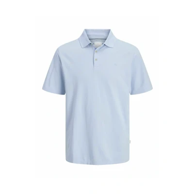 Image of Jack &amp; Jones Premium Jprwilliam Polo shirt, Men&#039;s, Size: Large, Chambray blue