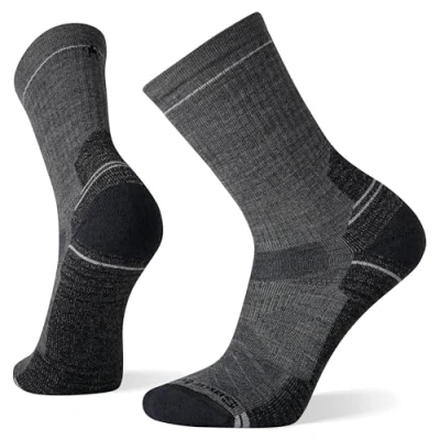 Image of Smartwool HIKE Light Cushion CREW Sports socks, Size: 5 7.5, Medium gray