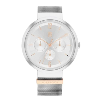 Image of Tommy Hilfiger Chronograph watch, Women&#039;s, Size: One Size, Silber
