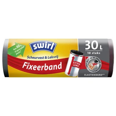 Image of Swirl Pedal bin liners 30l with fixing strap case3330 6772473