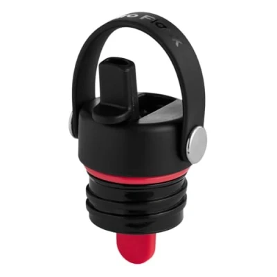 Image of Hydro Flask Standard Mouth Flex Straw Cap Black Water bottle accessories