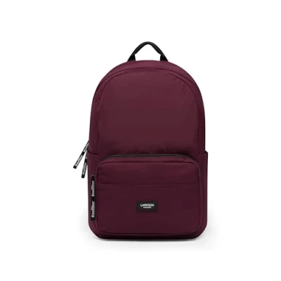 Image of LARKSON School Backpack Girls &amp; Boys No 3 Rucksack for School, University Travel Laptop Compartment 16 inch Water Repellant, Berry, One Size, Traditional Backpacks