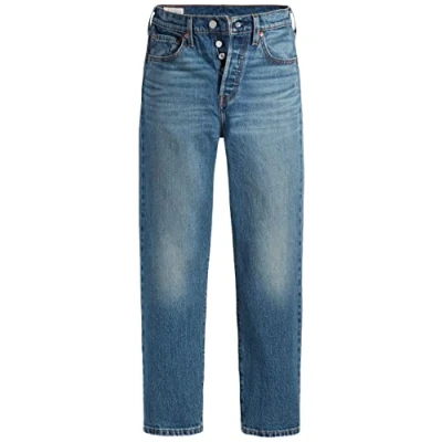 Image of Levi&#039;s Women&#039;s 501 Crop Montgomery Baked, Stand Off, 27W / 28L