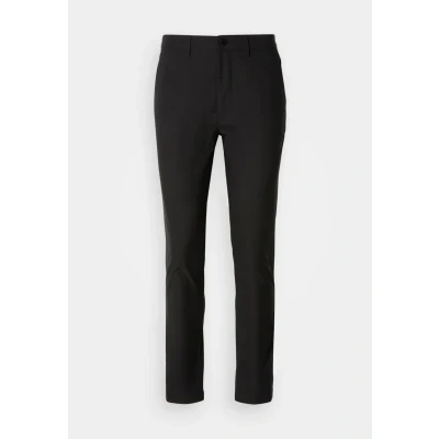 Image of Calvin Klein SLIM Stretch Chinos, Men&#039;s, Size: 31, Black