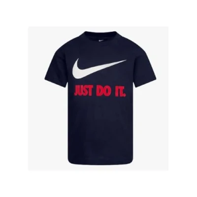 Image of Nike Sportswear TEE Print Tshirt for kids, Size: 5 6y, Obsidian/university red