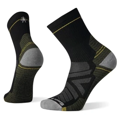 Image of Smartwool HIKE Light Cushion MID CREW Socks Sports socks, Men&#039;s, Size: 8 10.5, Black