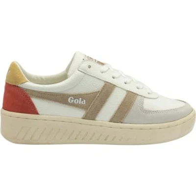 Image of Gola Grandslam Trident CLA415AC, Sneakers, White Bone Flax, 38 EU
