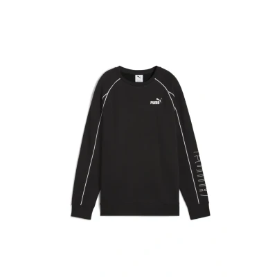 Image of Puma Crewneck Sweatshirt, Women&#039;s, Size: Medium, Black
