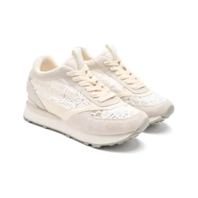 Image of Gioseppo Milladore Trainers, Women&#039;s, Size: 8, Blanco Leather and textile