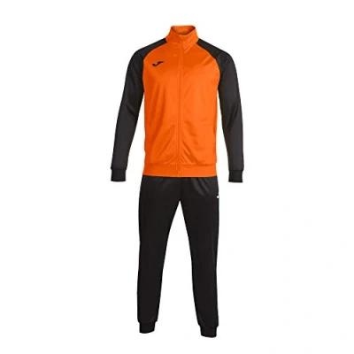 Image of Joma Academy Tracksuit, Men&#039;s, Size: XL, Orange/black