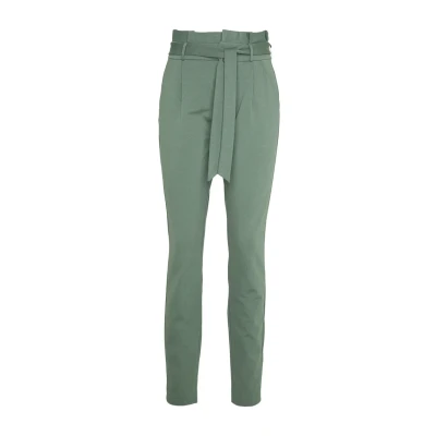 Image of Vero Moda Women&#039;s Vmeva Hr Loose Paperbag Pant Ga Noos, Laurel Wreath, XXL