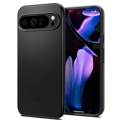 Image of Spigen Thin Fit PC Back Cover Black Google Pixel 9 Pro XL