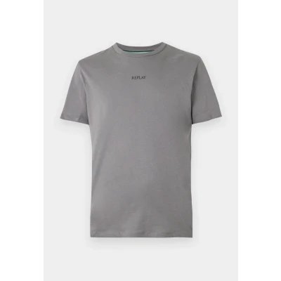Image of Replay Men&#039;s T Shirt, 093 Lead Grey, XXL
