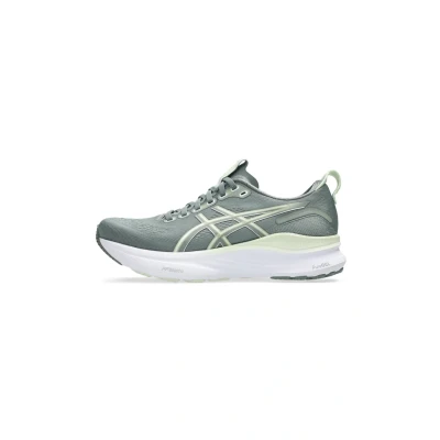 Image of Asics Gelkayano 32 Road running shoes, Women&#039;s, Size: 8.5, Monument blue whisper green shoes