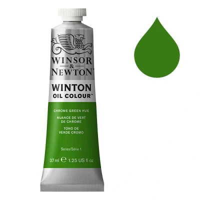 Image of Winsor &amp; Newton Winton, Chrom Grün Farbton, 37ml Tube