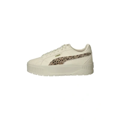 Image of Puma Karmen Animal Flair Trainers, Women&#039;s, Size: 4, Beige shoes