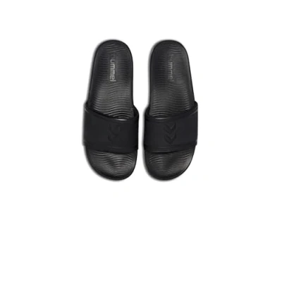 Image of hummel Unisex&#039;s Hml Lead Pool Slide Flip Flop, Black, 4 UK