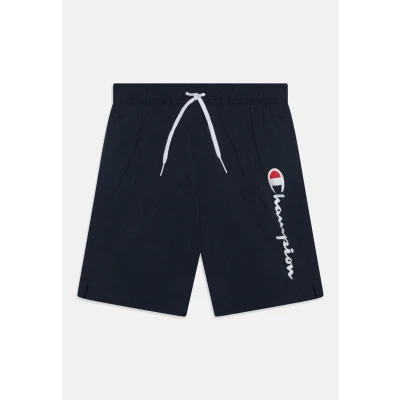 Image of Champion Large LOGO Swimming shorts for kids, Size: Medium, Dark blue