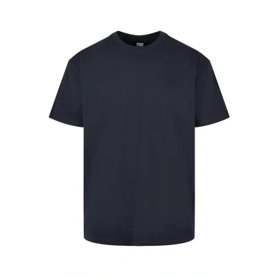 Image of Urban Classics Heavy Basic Tshirt, Men&#039;s, Size: Small, Midnightnavy