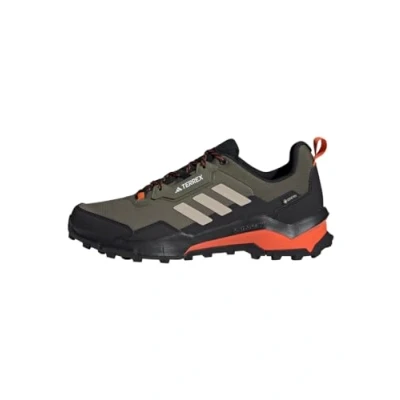 Image of Adidas Terrex AX4 Goretex Hiking shoes, Men&#039;s, Size: 5.5, Olive strata/wonder beige/core black Textile/synthetics