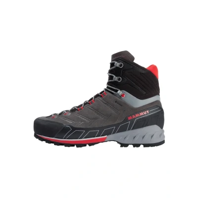 Image of Mammut Kento TOUR HIGH GTX MEN Mountain shoes dark titaniumdark spicy, Men&#039;s, Size: 11.5, titanium spicy Leather and textile