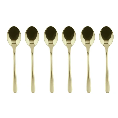 Image of Sambonet Coffee Spoons Taste Champagne 6 Pieces