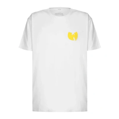 Image of Mister Tee WU TANG Loves NY Oversize Print Tshirt, Men&#039;s, Size: Medium, White