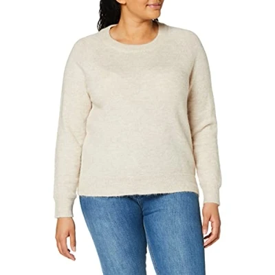 Image of Selected Femme LULU LS Oneckb NOOS Jumper, Women&#039;s, Size: XL, Birch melange