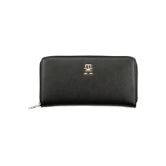 Image of Tommy Hilfiger SOFT Logotape Wallet, Women&#039;s, Size: One Size, Black