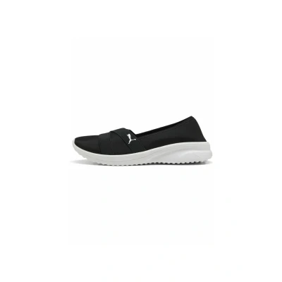 Image of Puma Women&#039;s Adelina 2 Sneaker, Black White, 3.5 UK