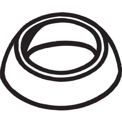 Image of Gasket, exhaust pipe BOSAL 256 062