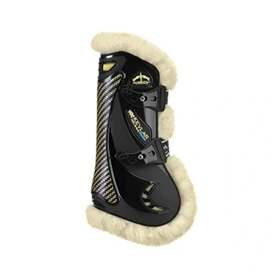 Image of Veredus Kevlar Vento Save The Sheep Front Tendon Boots Black