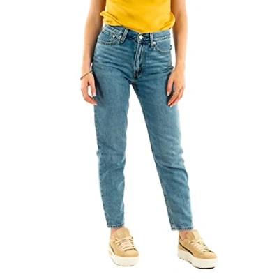 Image of Levi&#039;s &#039;80S Mom Jeans Jeans, Women&#039;s, Size: 25x30, medium indigo worn in
