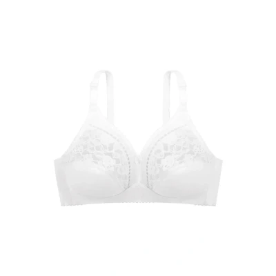 Image of DORINA Women&#039;s Madeline Everyday Bra, White, 46DD