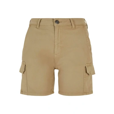 Image of Urban Classics HIGH Waist Shorts, Women&#039;s, Size: 31, Unionbeige