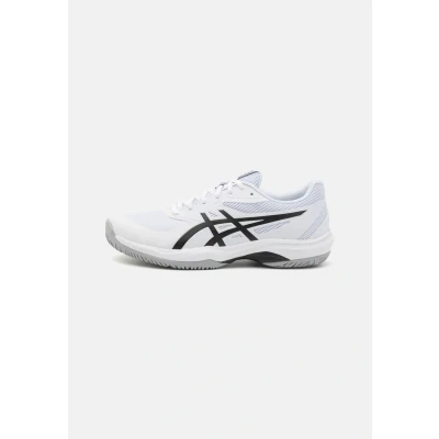 Image of Asics GAME FF Multicourt tennis shoes, Men&#039;s, Size: 11.5, White/black shoes