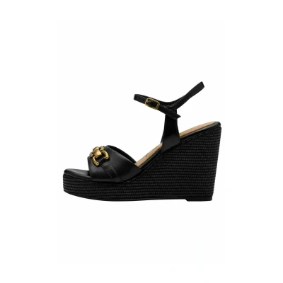 Image of Tamaris Platform sandals, Women&#039;s, Size: 5, Black shoes